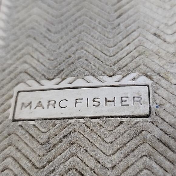 MARC FISHER QUILTED DIAMOND PATTERN WOMAN'S SIZE 8.0 BLACK WHITE UGC 🔥 - Picture 14 of 16